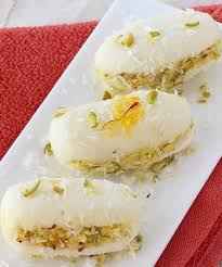Freshly Made White Chum Chum (Chumchum/Chomchom)