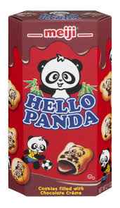 Meiji Hello Panda Chocolate Biscuits