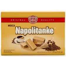 Napolitanke Mocca Wafers Cookies
