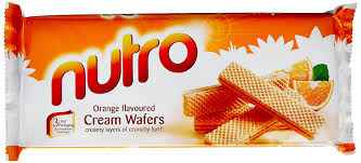 Nutro Orange Flavored Cream Wafers