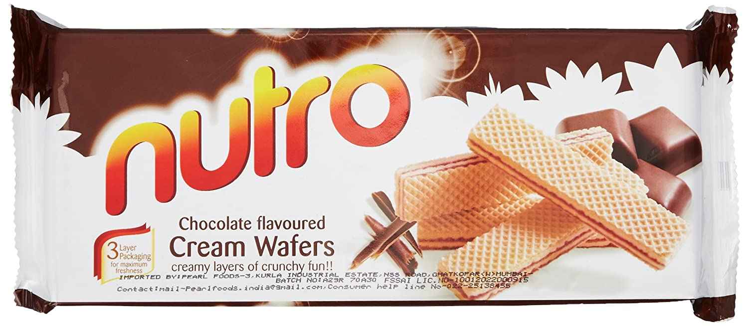 Britannia Nutro Chocolate Flavoured Kreme Wafers