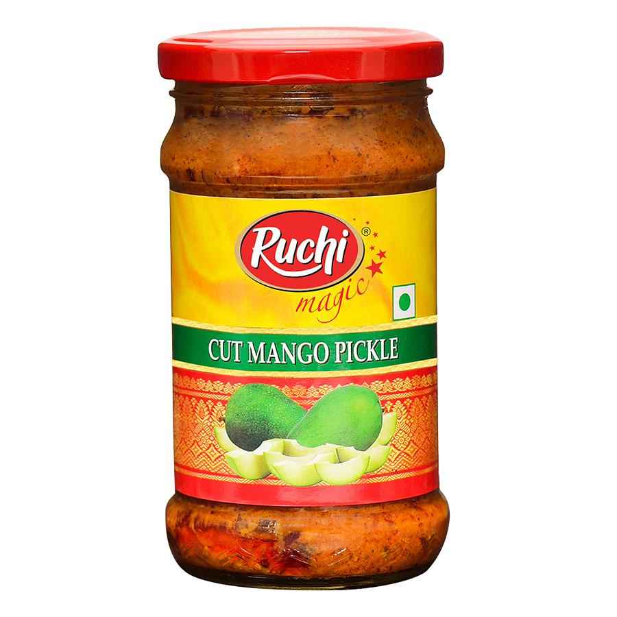 Ruchi Cut Mango Pickle (Without Garlic)
