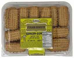 Golden Ginger Gur Punjabi Cookies Biscuits