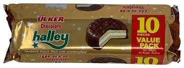 Ulker Halley Chocolate Biscuits
