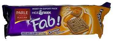 Parle Hide And Seek Fab Orange Biscuits