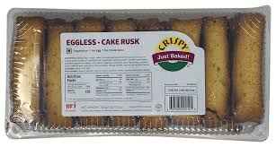 Crispy Cake Rusk Eggless