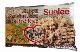 Sunlee Brown Jasmine Rice With Red Rice