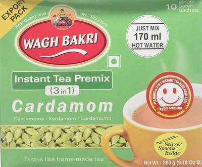 Wagh Bakri Cardamom Instant Tea P