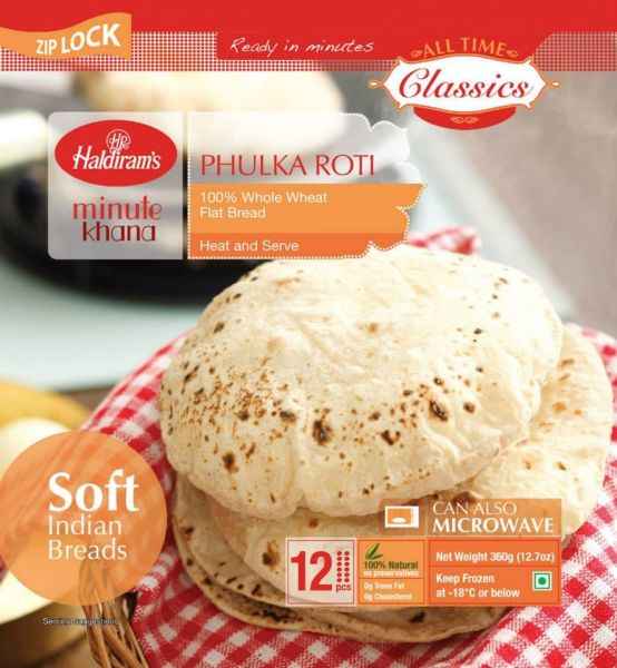 Haldirams Phulka Roti (12 Pieces)