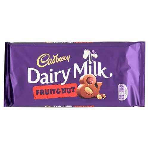 Cadbury Dairy Milk Fruit And Nut