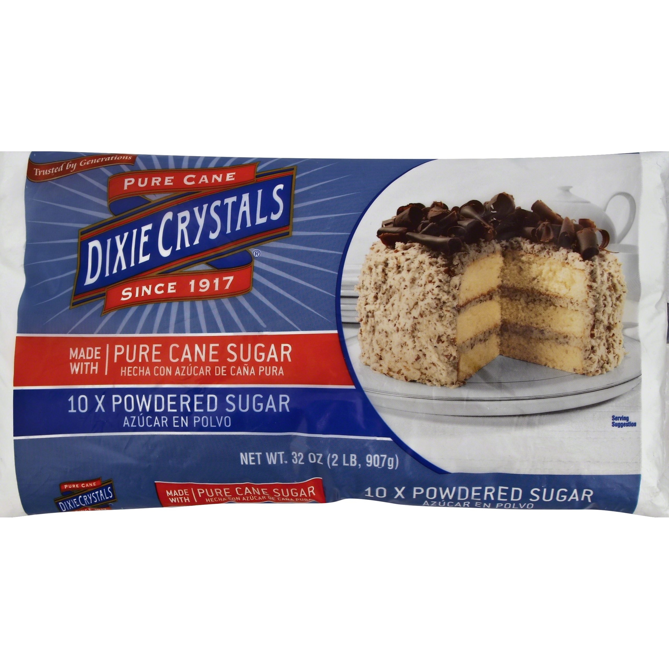 Dixie Powder Sugar White  2 LBS