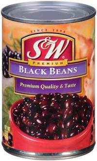 SandW Black Beans (Canned)