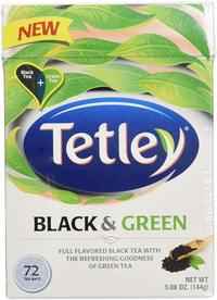 Tetley Black And Green Tea Bags