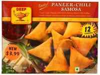 Deep Frozen Paneer Chilli Samosas