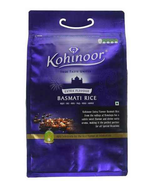 Kohinoor Extra Flavor Basmati Rice (Blue Bag)