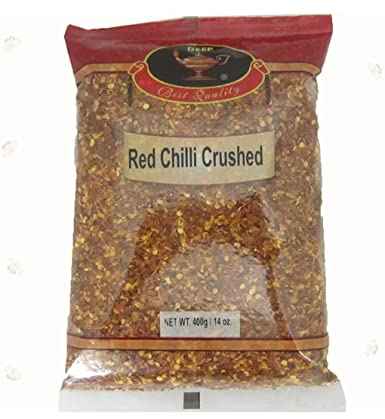 Deep Red Chilli Crushed