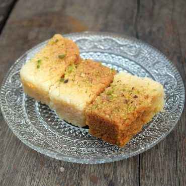 Milk Cake Burfi
