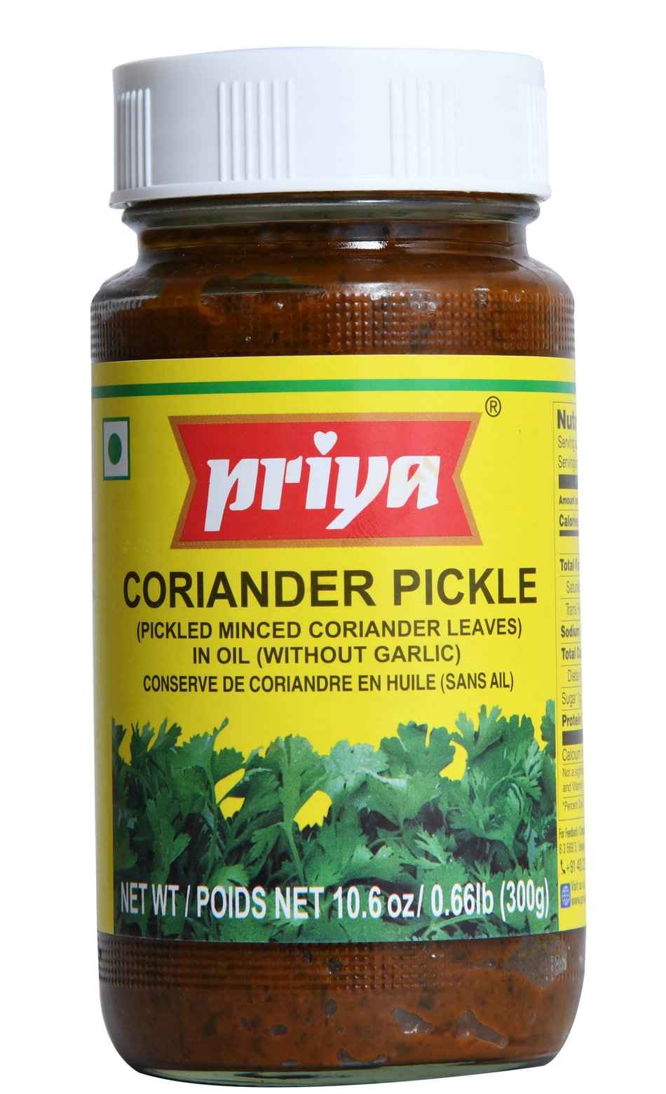 Priya Pickle Coriander