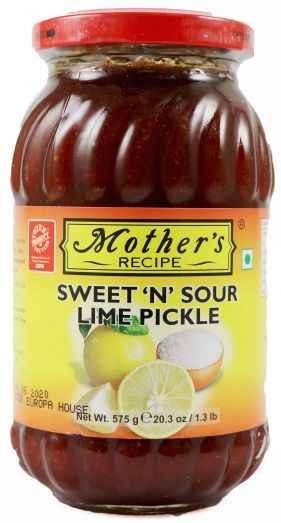 Mothers Recipe Pickle Sweet And Sour Lime