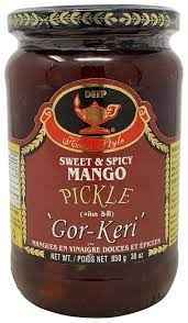 Deep Sweet And Spicy Mango Gor Keri Pickle