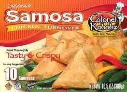 Colonel Kababz Samosa Chicken Turnover