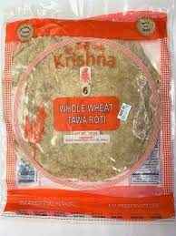 Krishna Whole Wheat Tawa Roti (6 Pieces)