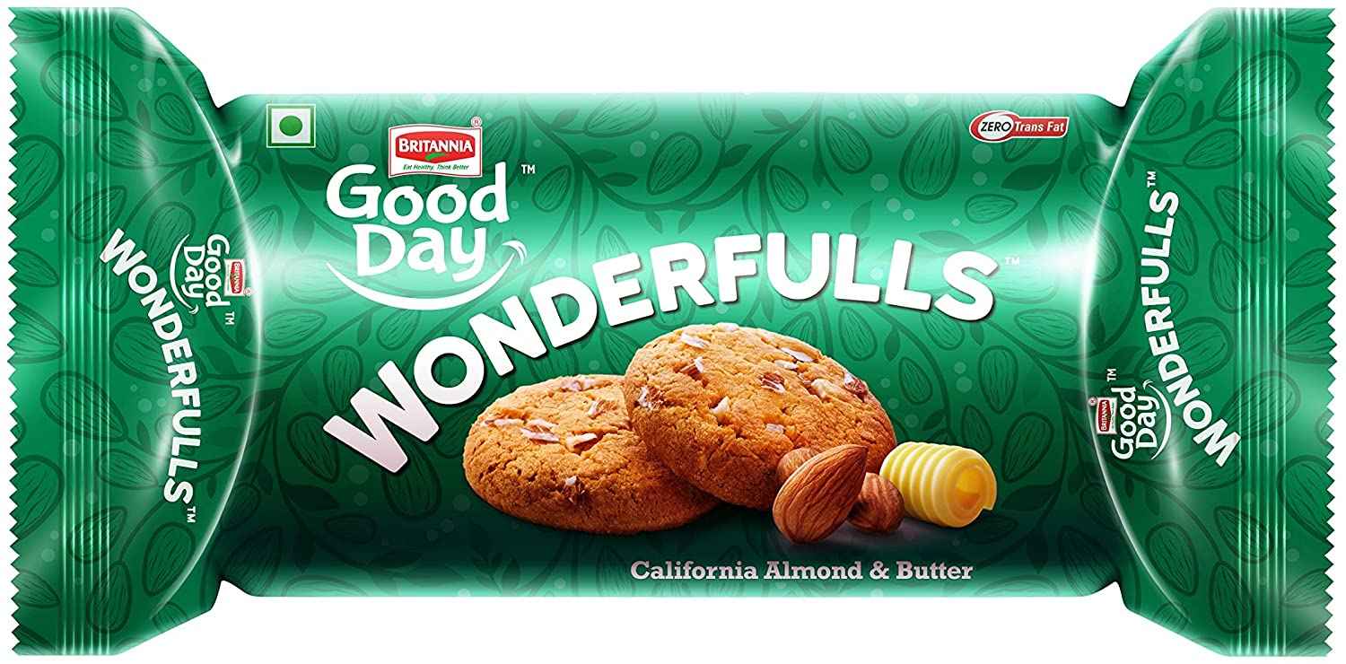 Britannia Good Day Wonderful Butter Almond Cookies