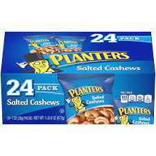 Planters Salted Cashews   1 Oz.