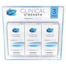 Secret Clinical Strength Deodorant  Choose From Invisible Or Soft Solid 1.6 Oz