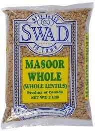 Swad Masoor Whole