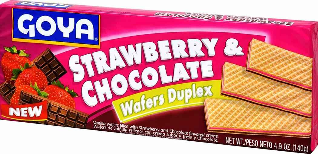 Goya Wafers Vanila And Strawberry