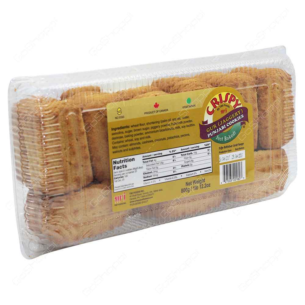 Crispy Whole Wheat Cookies