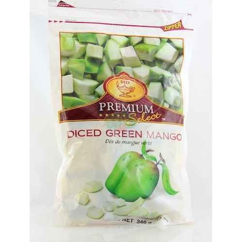 Deep Green Mango Slice