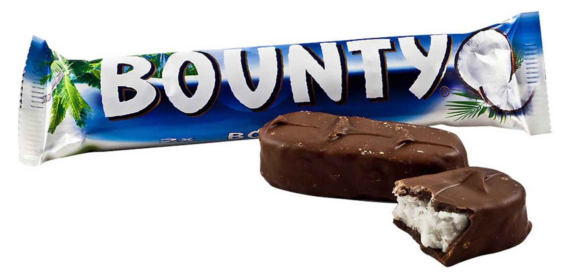 Bounty Coconut And Milk Chocolate Bar