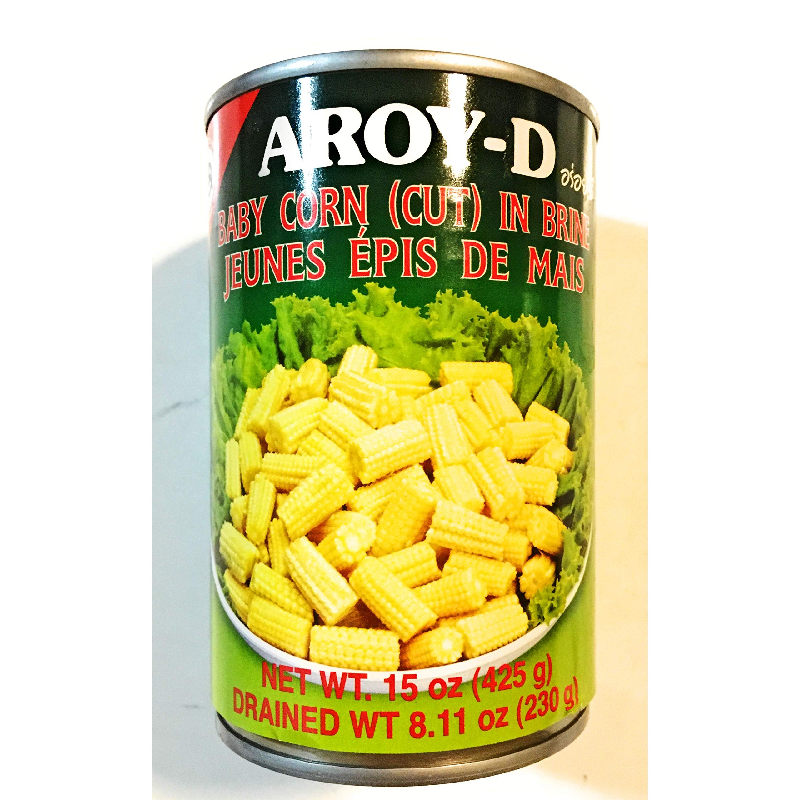 AROY D BABY CORN CUT 15 OZ