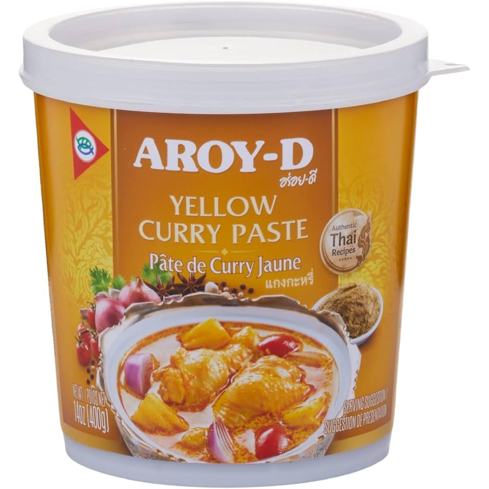 AROY D YELLOW CURRY PASTE 0.88 Lbs