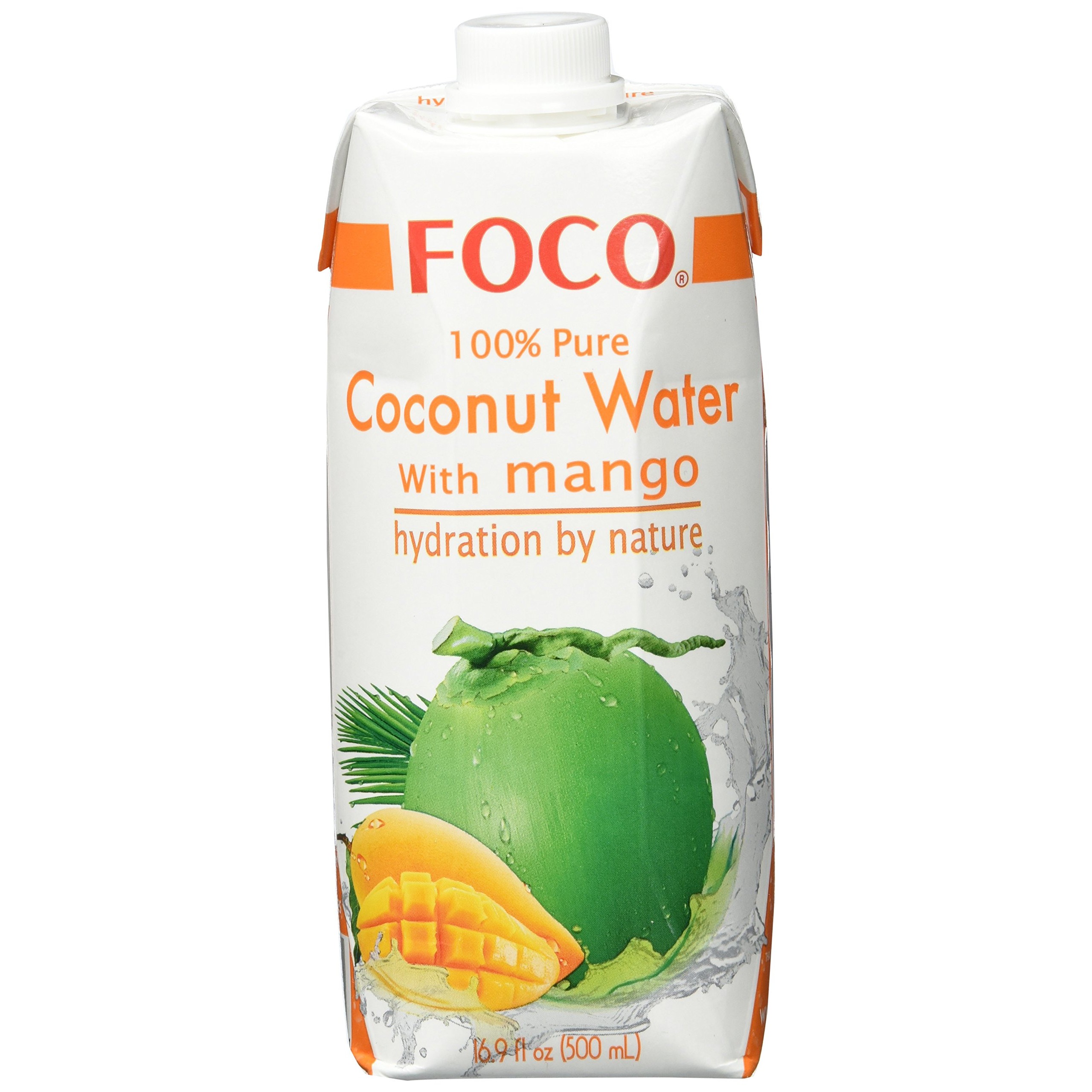 FOCO COCONUT WATER WITH MANGO 1.06 Lbs