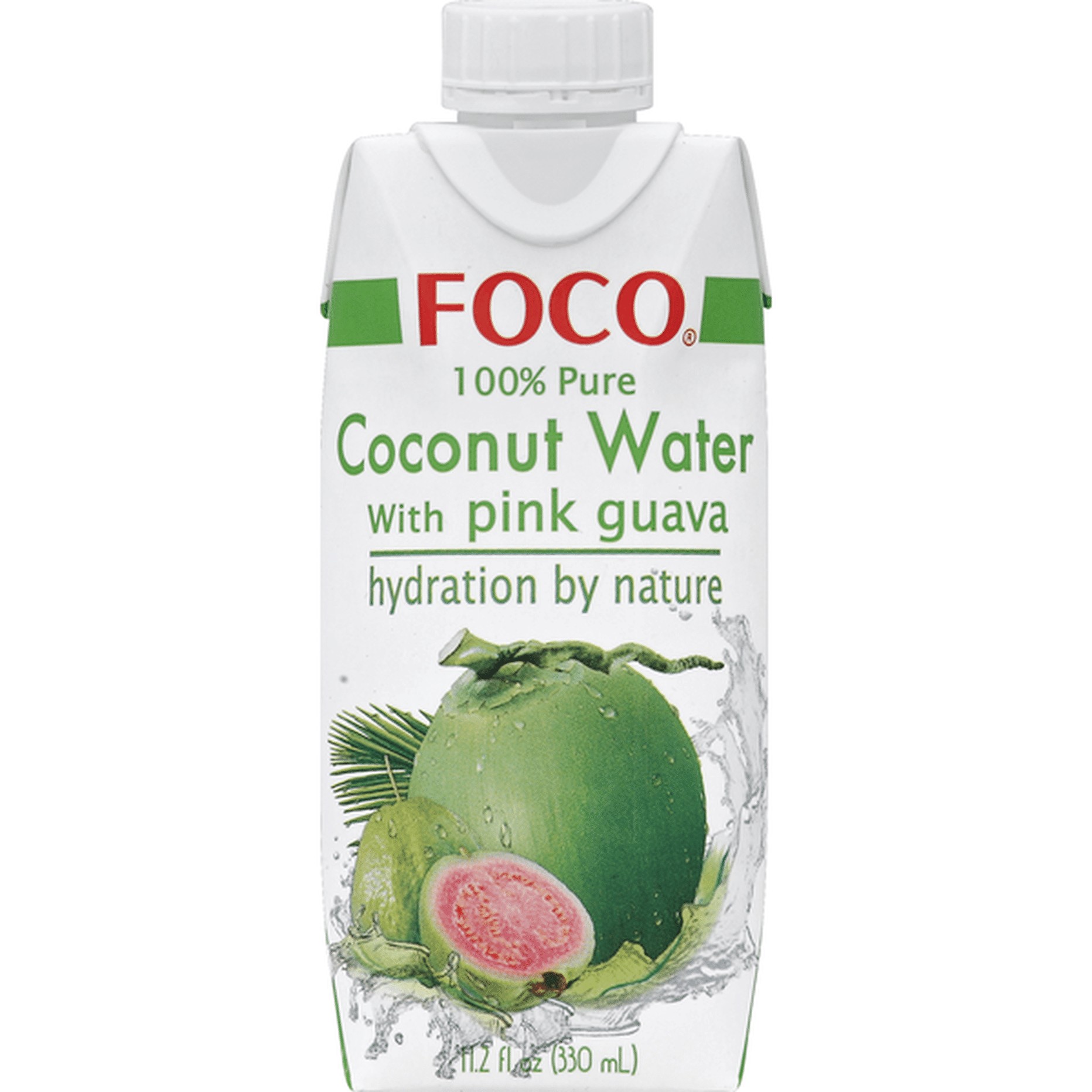 FOCO COCONUT WATER WITH PINK GUAVA 1.06 Lbs