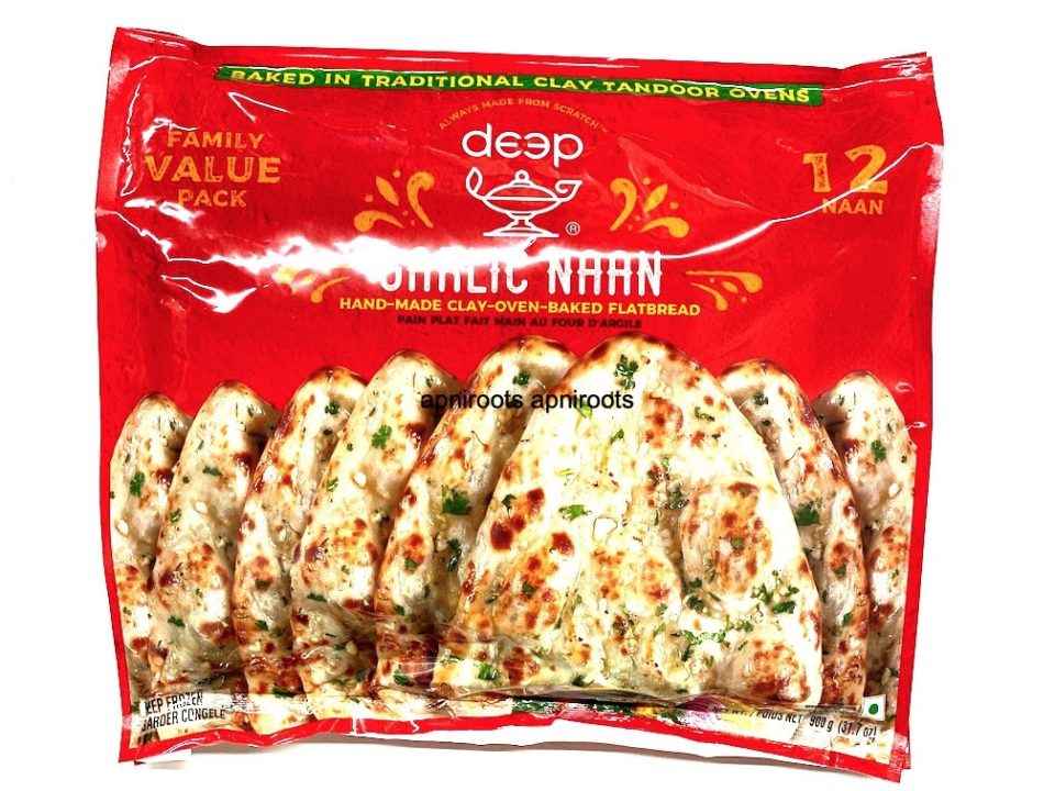 Deep Garlic Naan
