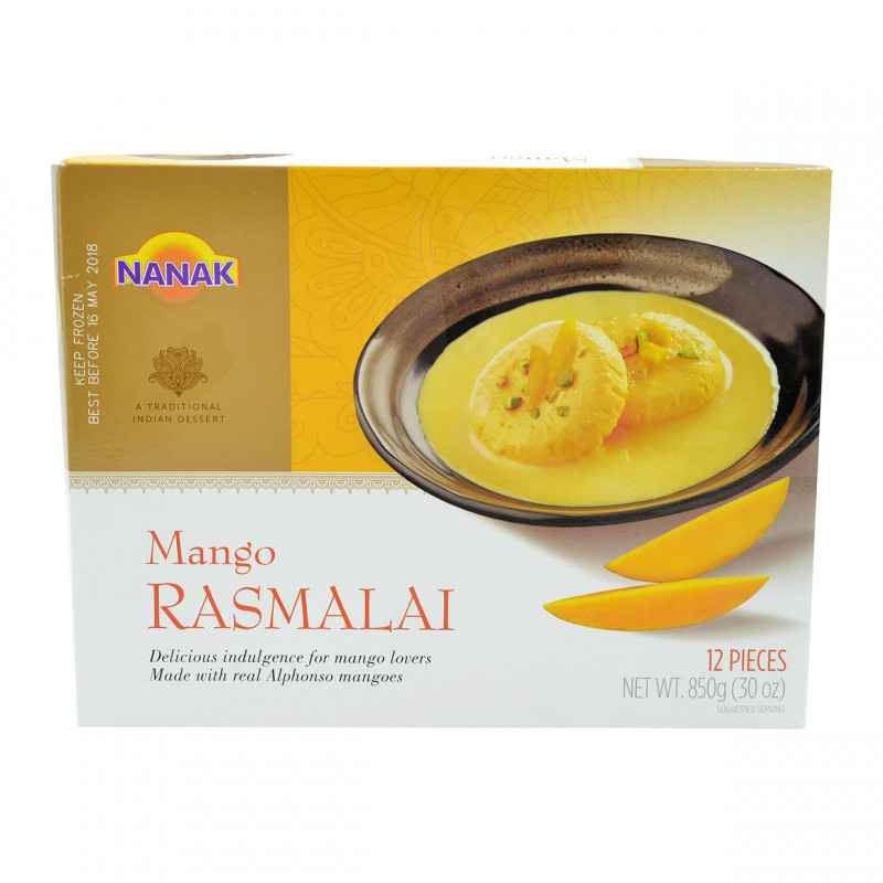 Nanak Mango Rasmalai (12 Pieces)