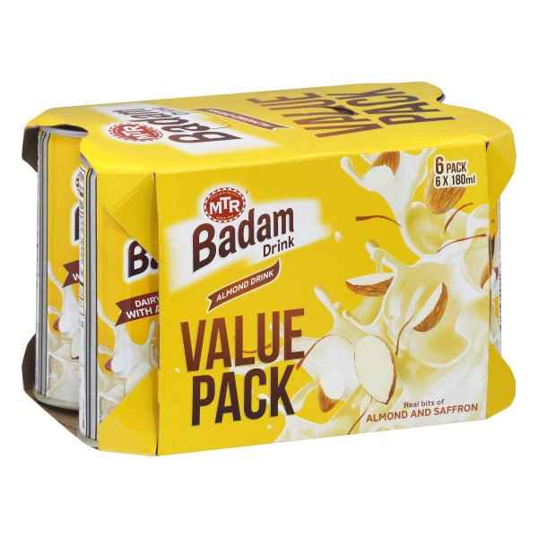 MTR Kesar Badam Drink (6 Pack)