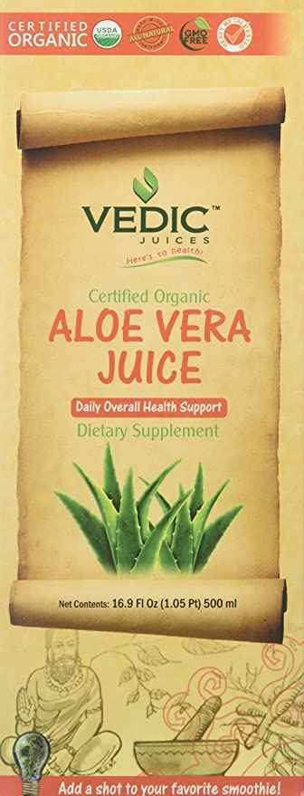 Vedic Certified Organic Aloe Vera Juice