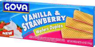Goya Wafers Vanila And Strawberry