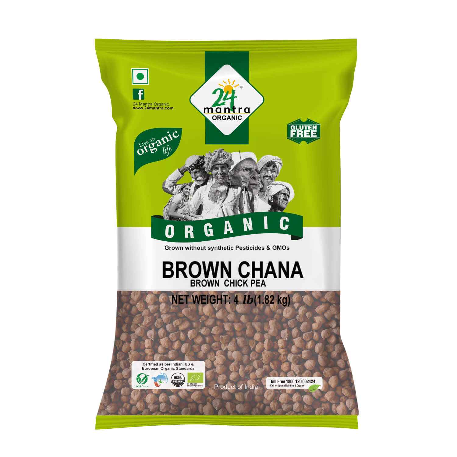 24 Mantra Organic Brown Chana