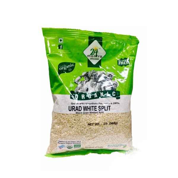 24 Mantra Organic Urad White Split Dal