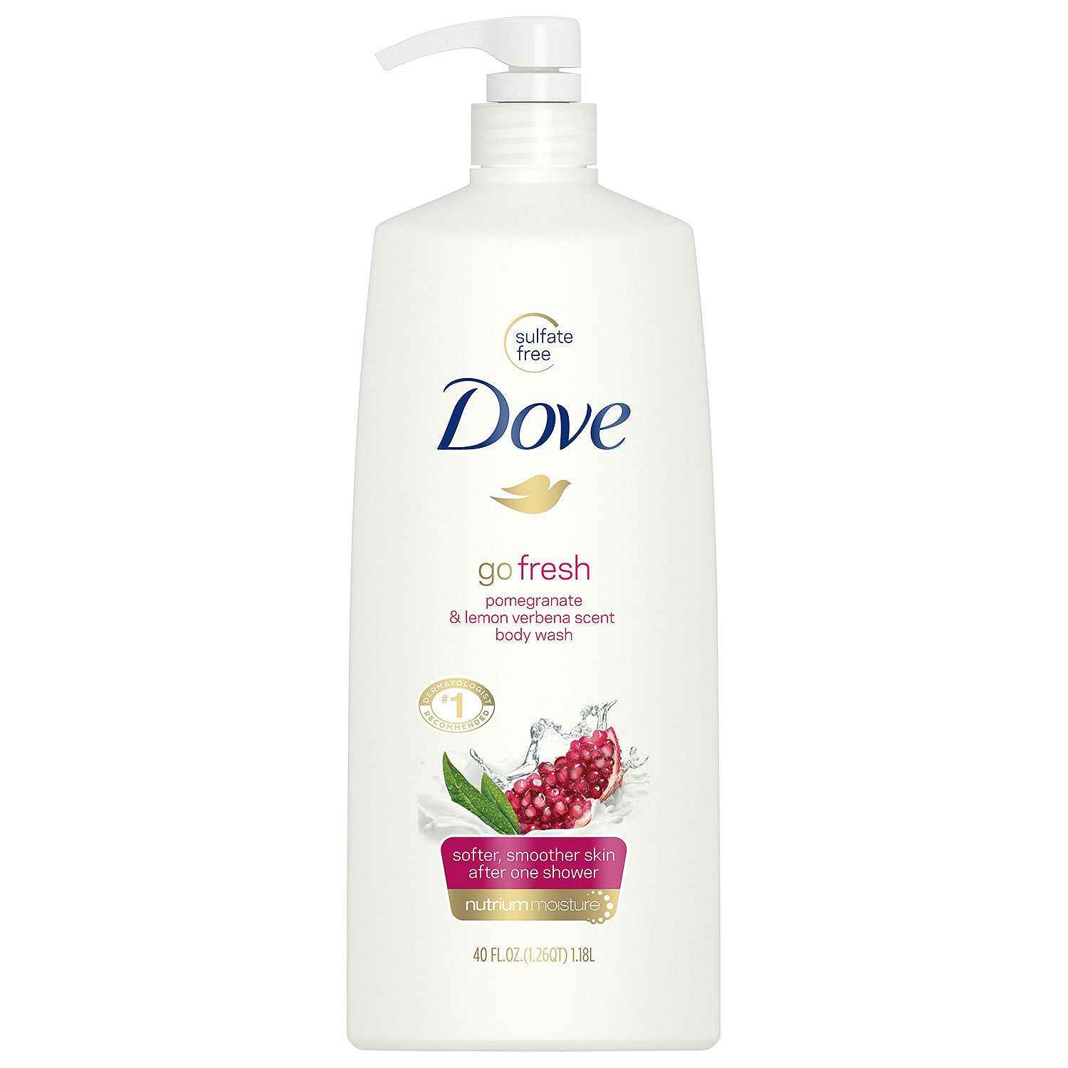 Dove Go Fresh Revive Body Wash  Pomegranate And Lemon Verbena