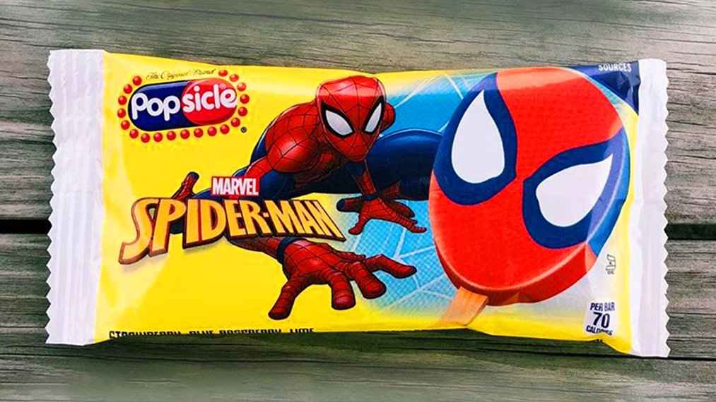 Popsicle Spider Man Bar