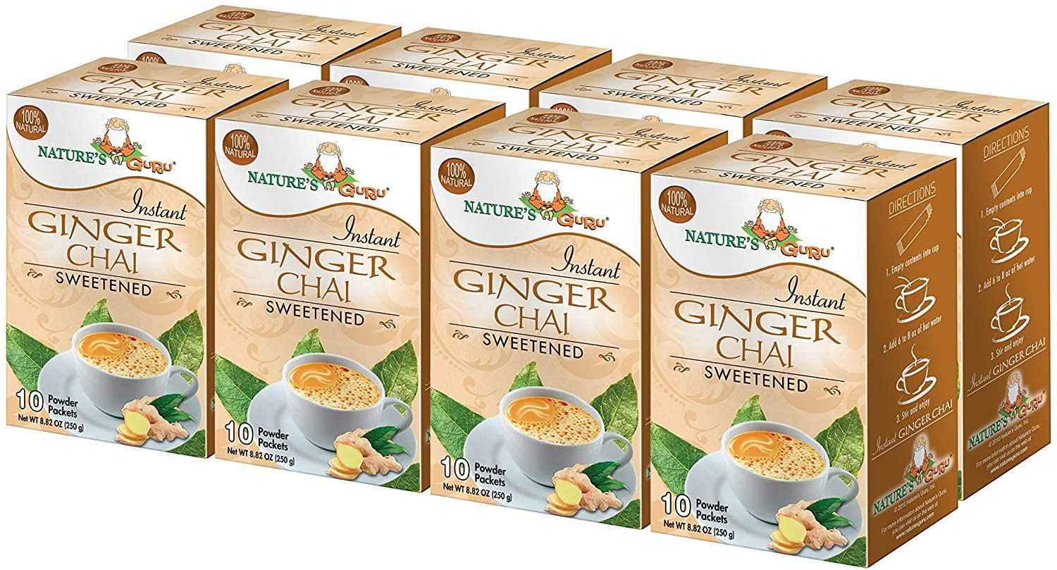 Natures Guru Ginger Instant Chai