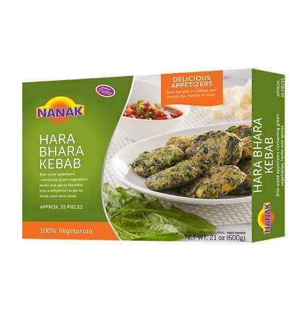 Nanak Hara Bhara Kabab 100% Vegetarian