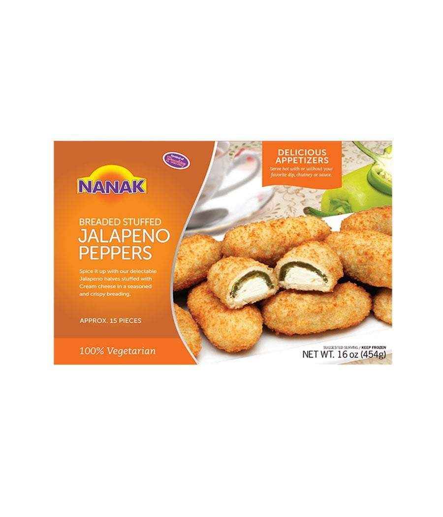 Nanak Breaded Stuffed Jalapeno Peppers
